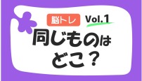 脳トレ　同じものはどこ？　クイズ　vol.1