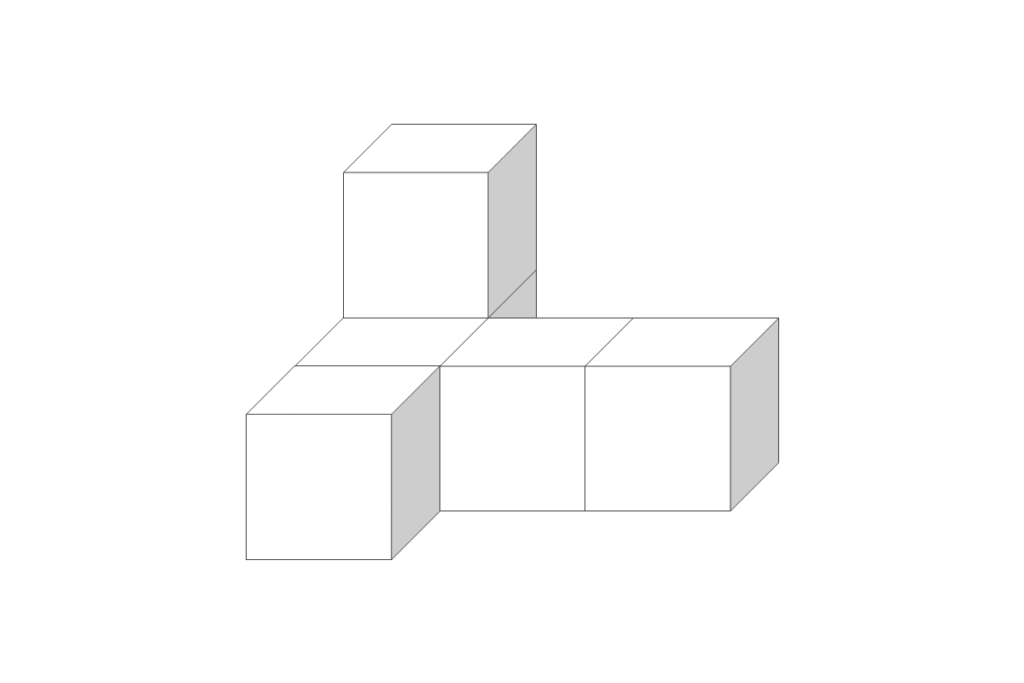積み木はいくつある？ 問題　1-2