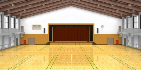 学校　体育館　謎解き