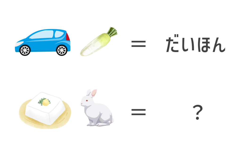 謎解き 講座 単位謎 例題